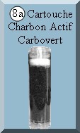  Cartouche de charbon actif Carbovert